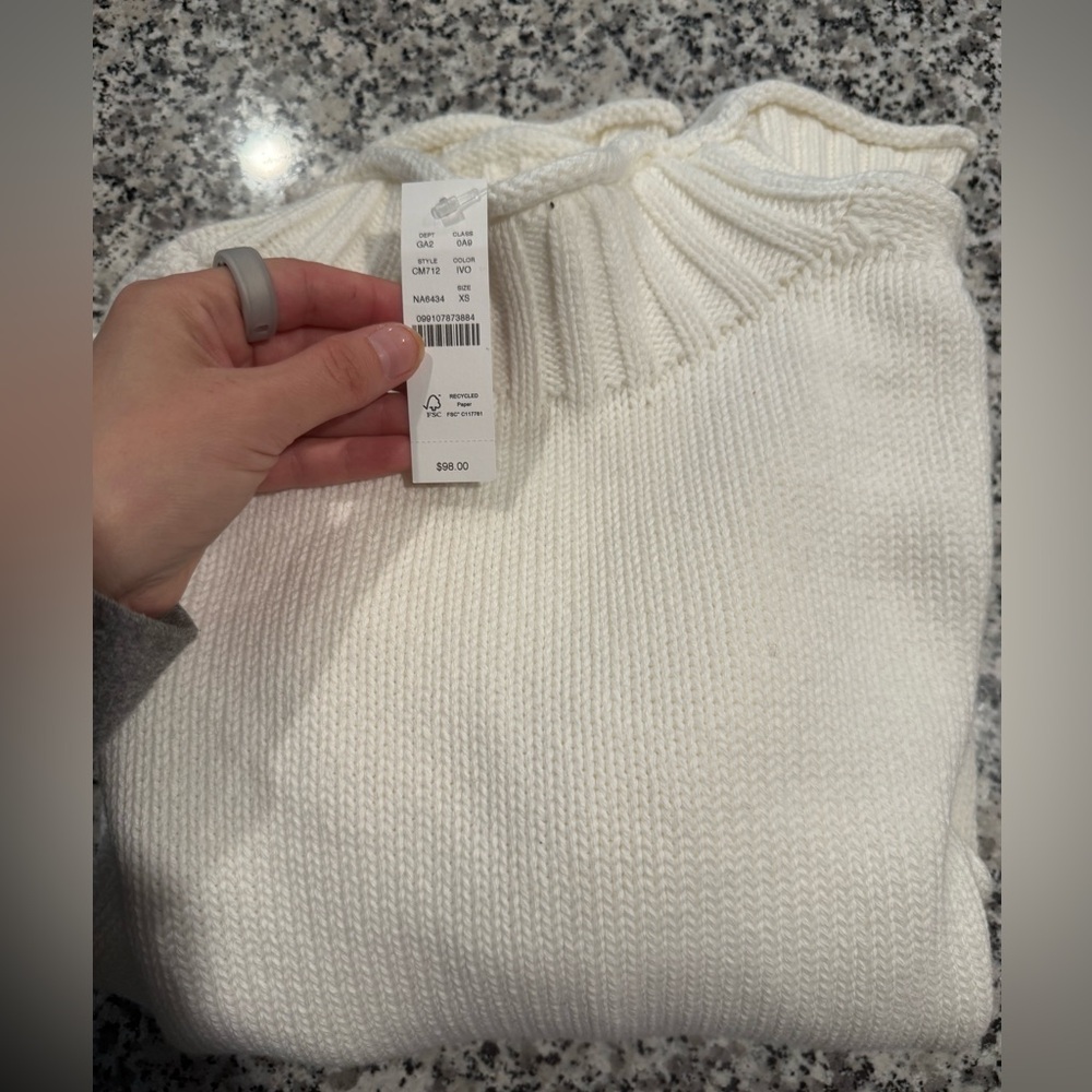NWT J. Crew 2025 rollneck sweater - Picture 4 of 5